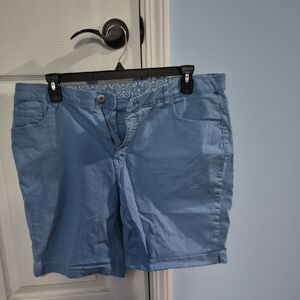 Faded Glory Women's Light Blue Shorts
